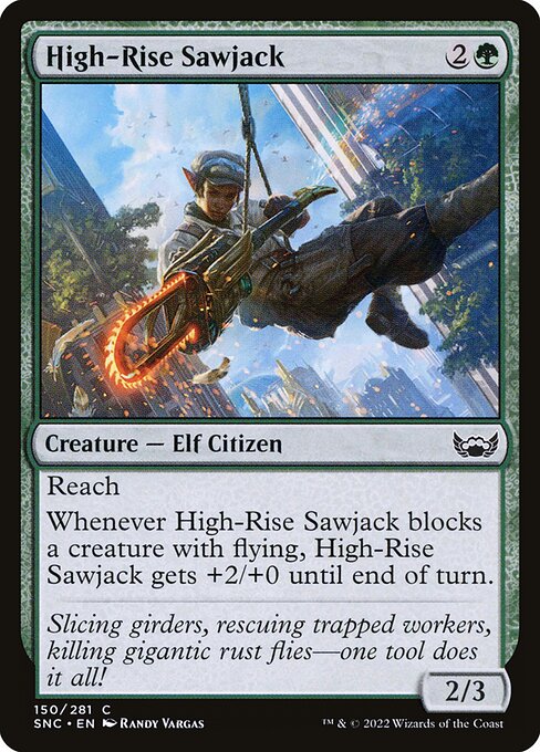 High-Rise Sawjack - Streets of New Capenna #150