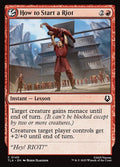 How to Start a Riot Avatar: The Last Airbender Magic: The Gathering card image