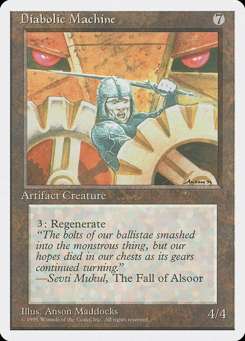 Diabolic Machine - Fourth Edition #314