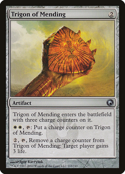 Trigon of Mending - Scars of Mirrodin #215 Magic: The Gathering card image