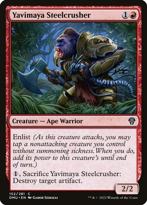 Yavimaya Steelcrusher - Dominaria United #152