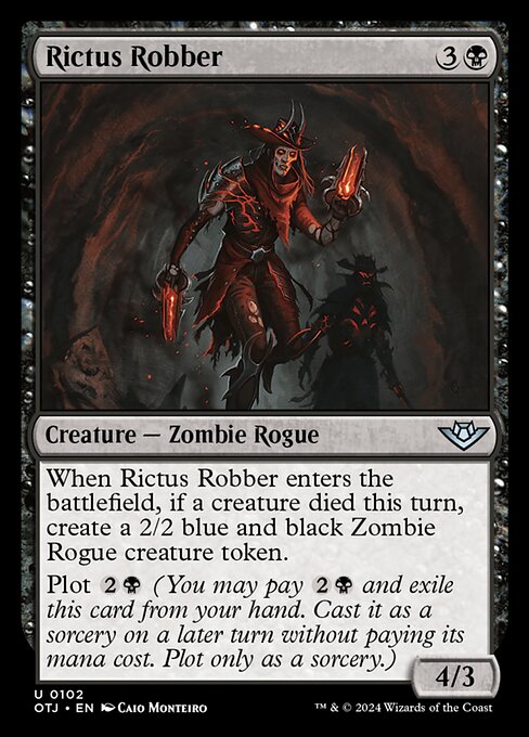 Rictus Robber Outlaws of Thunder Junction Magic: The Gathering card image