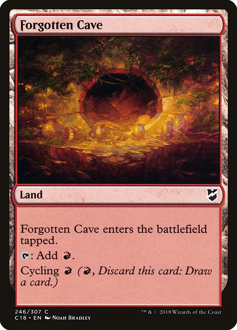 Forgotten Cave - Commander 2018 #246