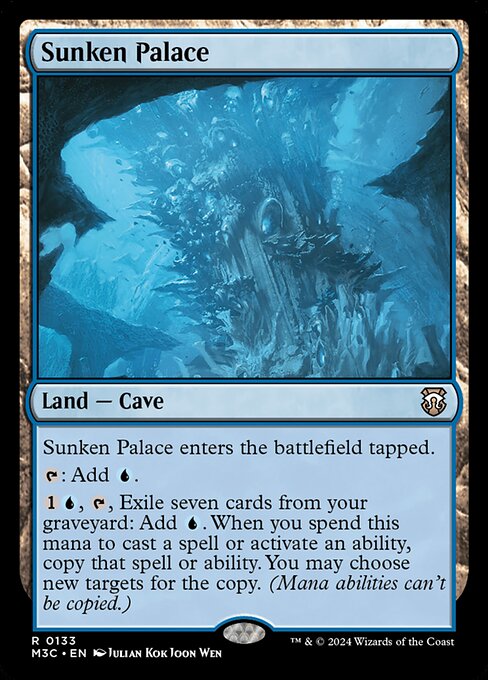 Sunken Palace Modern Horizons 3 Commander Magic: The Gathering card image