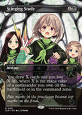 Stinging Study Secret Lair Drop Magic: The Gathering card image