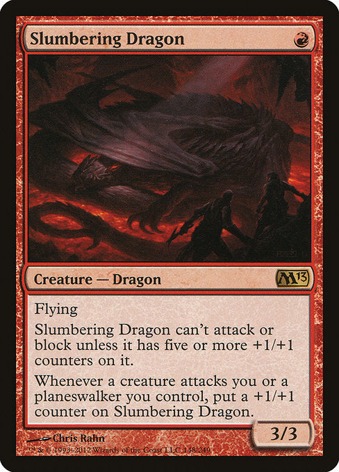 Slumbering Dragon - Magic 2013 #148