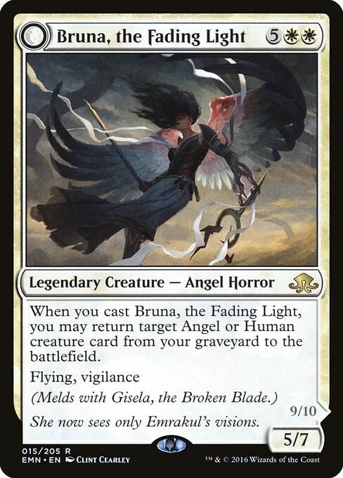Bruna, the Fading Light Eldritch Moon Magic: The Gathering card image