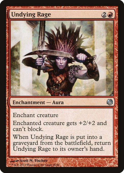 Undying Rage - Duel Decks: Heroes vs. Monsters #26