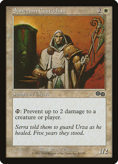 Sanctum Custodian - Urza's Saga #42