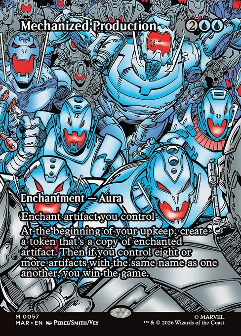 Mechanized Production - Marvel Universe #57