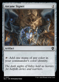 Arcane Signet - Bloomburrow Commander #127