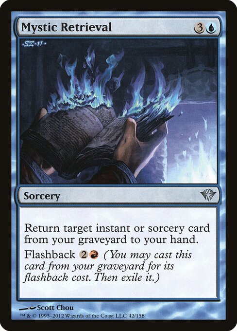 Mystic Retrieval Dark Ascension Magic: The Gathering card image