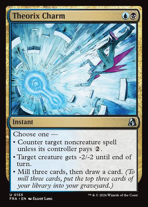 Theorix Charm - Reality Fracture - Non-Foil