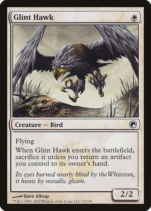 Glint Hawk - Scars of Mirrodin #10