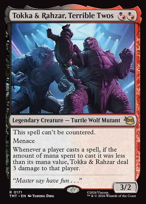 Tokka & Rahzar, Terrible Twos - Teenage Mutant Ninja Turtles #171