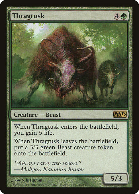 Thragtusk - Magic 2013 #193