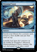 Personal Tutor Commander Masters Magic: The Gathering card image