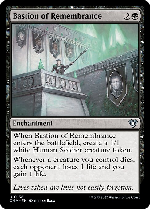 Bastion of Remembrance - Commander Masters #138