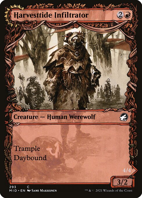 Harvesttide Infiltrator - Innistrad: Midnight Hunt #293