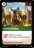 Sunlit Guardian Riftbound card image