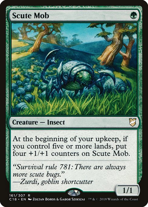 Scute Mob - Commander 2018 #161