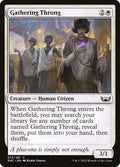 Gathering Throng Streets of New Capenna Magic: The Gathering card image
