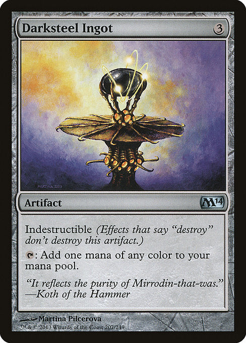 Darksteel Ingot - Magic 2014 #207