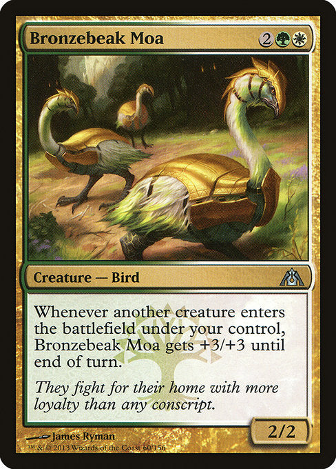 Bronzebeak Moa - Dragon's Maze #60