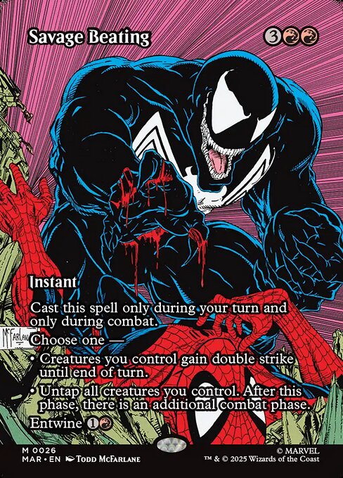 Savage Beating - Marvel Universe #26