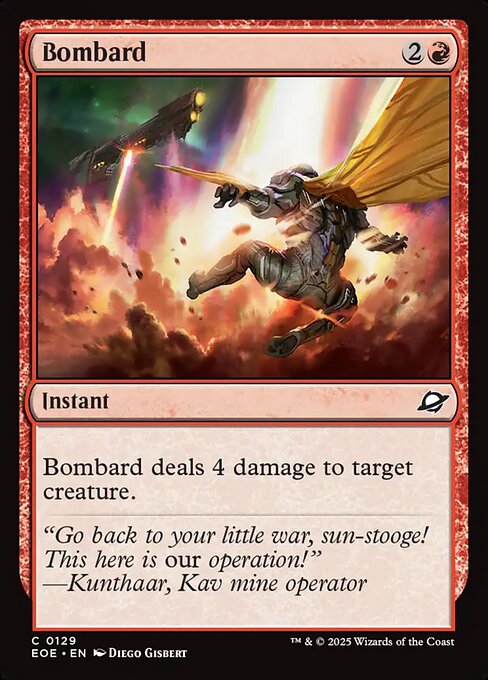 Bombard - Edge of Eternities #129