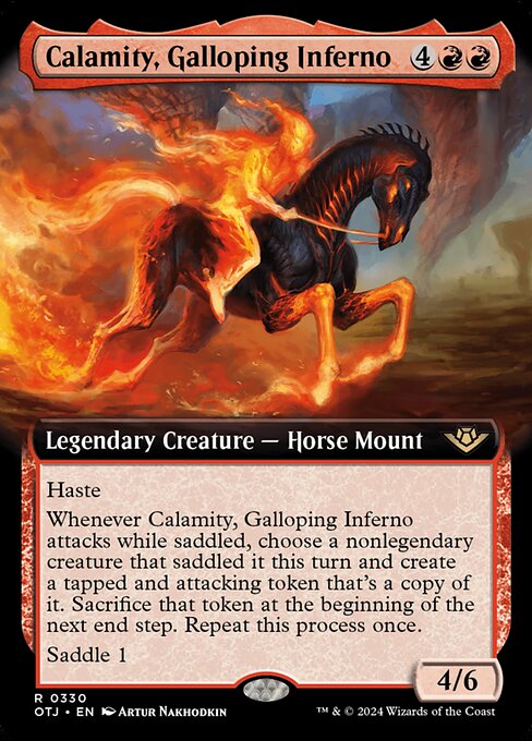 Calamity, Galloping Inferno - Outlaws of Thunder Junction #330