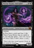 Doctor Doom, Unrivaled Marvel Super Heroes Commander Magic: The Gathering card image