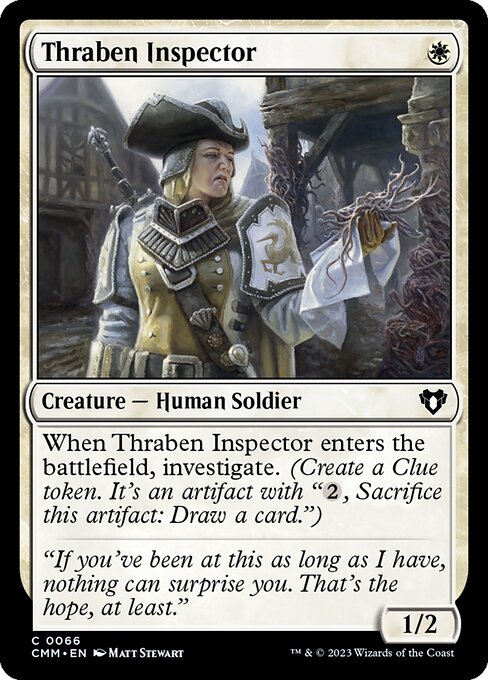 Thraben Inspector - Commander Masters #66