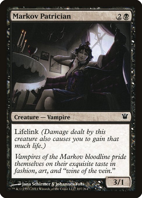Markov Patrician - Innistrad #107 Magic: The Gathering card image