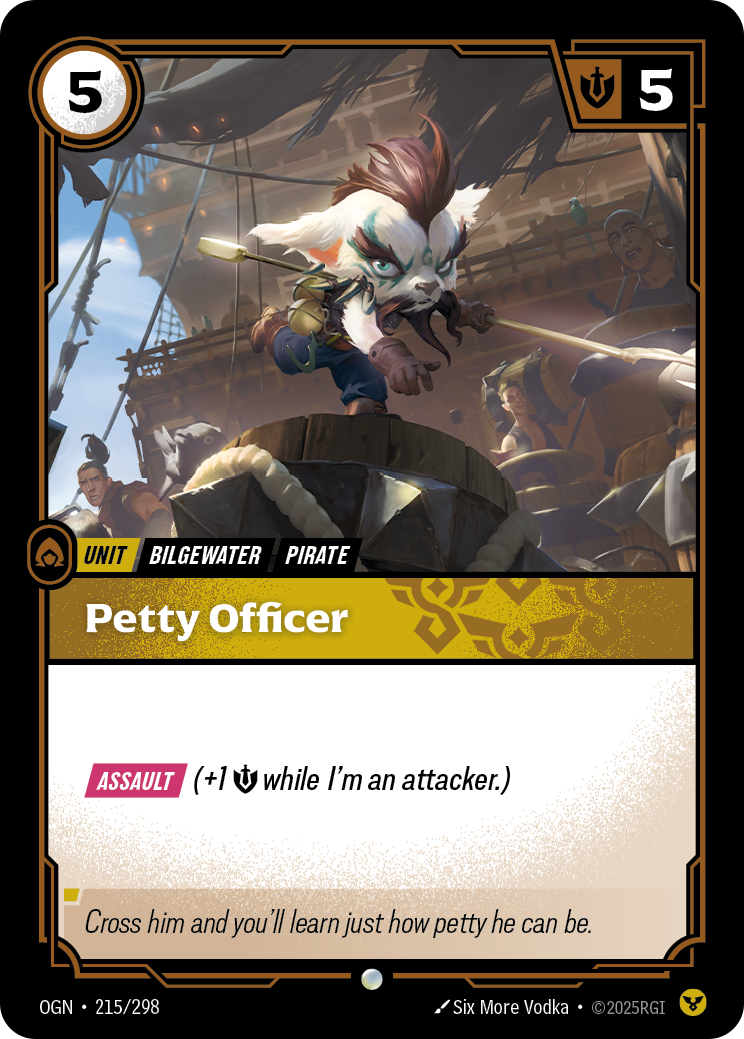 Petty Officer Riftbound card image