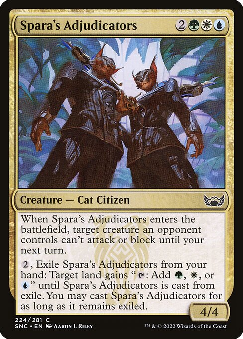 Spara's Adjudicators - Streets of New Capenna #224