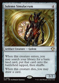 Solemn Simulacrum - Secrets of Strixhaven Commander #355