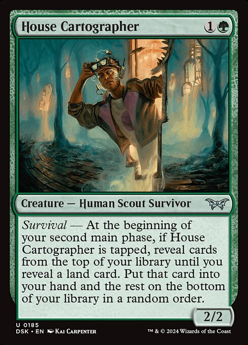 House Cartographer Duskmourn: House of Horror Magic: The Gathering card image