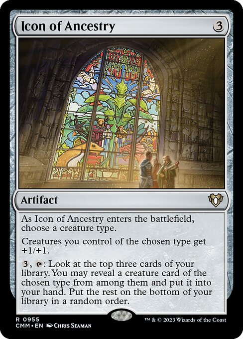 Icon of Ancestry - Commander Masters #955