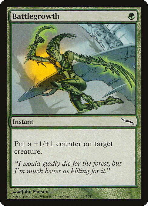 Battlegrowth - Mirrodin #113