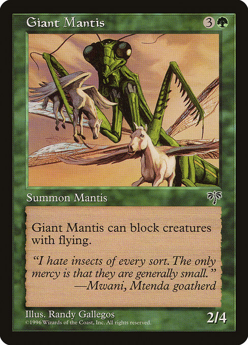 Giant Mantis - Mirage #218