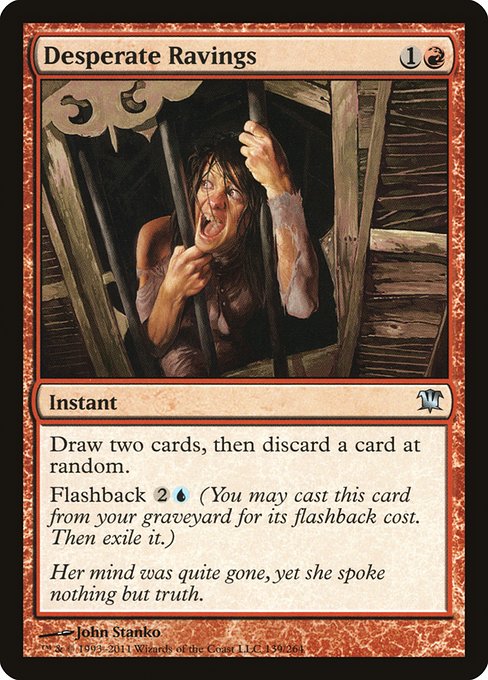 Desperate Ravings - Innistrad #139