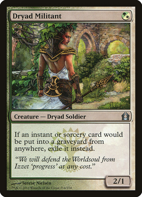 Dryad Militant - Return to Ravnica #214
