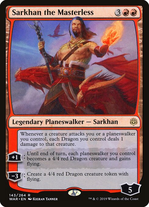 Sarkhan the Masterless WAR 143