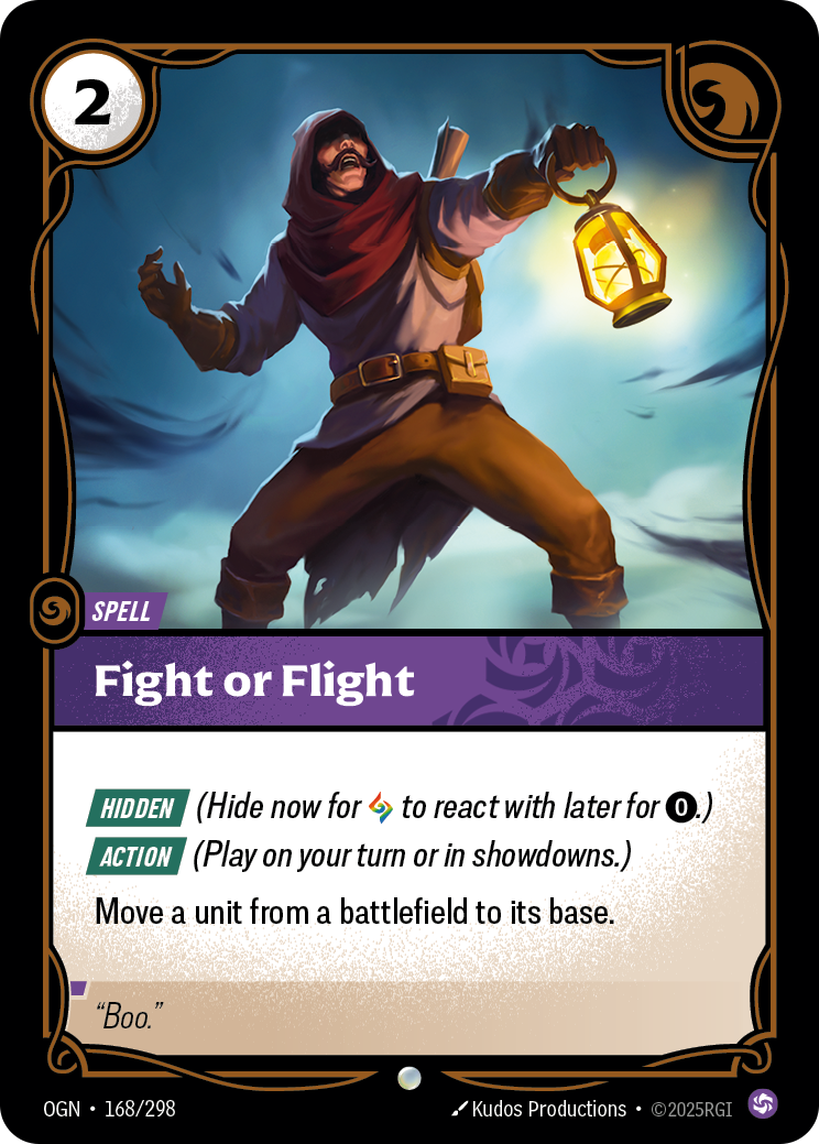 Fight or Flight Riftbound card image