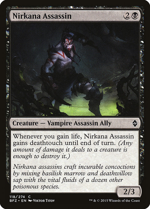 Nirkana Assassin - Battle for Zendikar #118