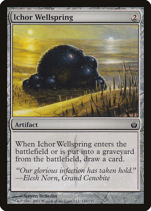 Ichor Wellspring Mirrodin Besieged Magic: The Gathering card image