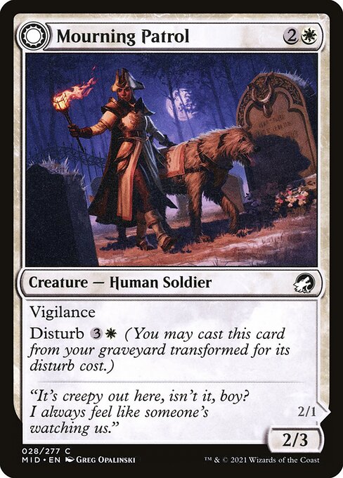 Mourning Patrol - Innistrad: Midnight Hunt #28