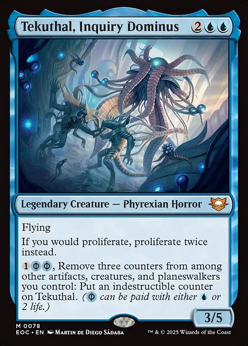 Tekuthal, Inquiry Dominus - Edge of Eternities Commander #78
