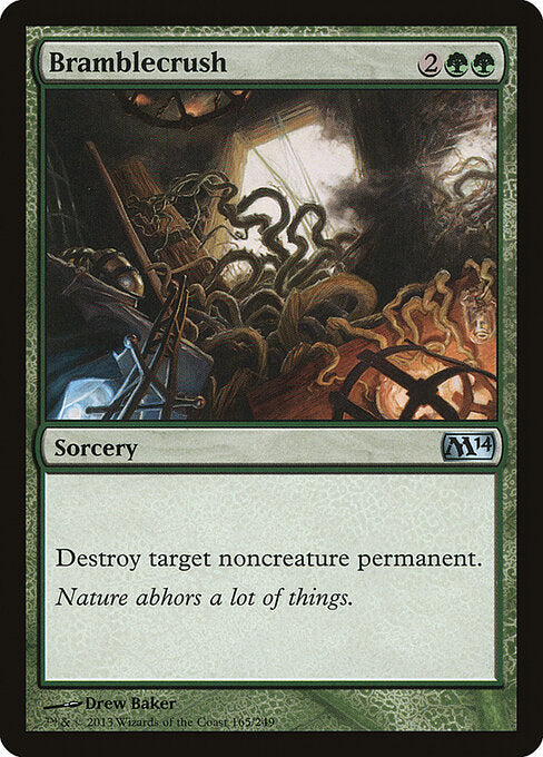 Bramblecrush Magic 2014 Magic: The Gathering card image